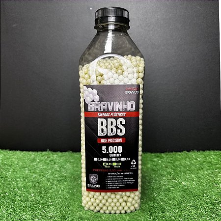 BBS BRAVINHO AIRSOFT 0.25G - 5000UN TC