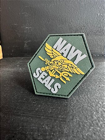 Patch Emborrachado Navy Seals