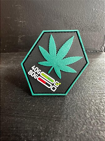 Patch Emborrachado Verde