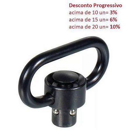 Zarelho Qd Engate Rápido Para Bandoleira (Somente conector)