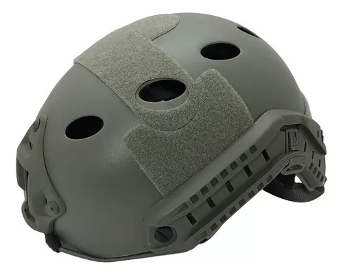 CAPACETE AIRSOFT TATICO-VERDE OLIVA (MOSTRUARIO)