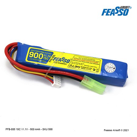 BATERIA FFB-005 (15C) 11.1V 900mAh -FEASSO