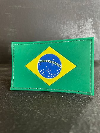 Patch emborrachado Bandeira Brasil Original