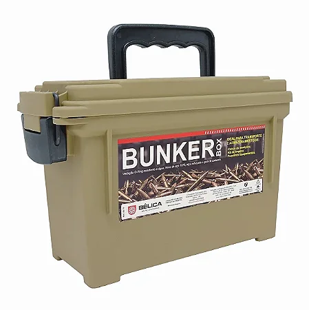 Caixa Bunker Box Bélica - Coyote