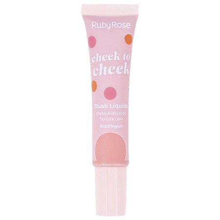 Blush líquido Cheek To Cheek Bubblegum - Ruby Rose