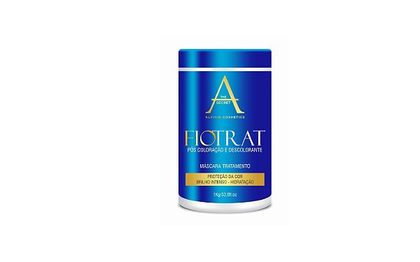 MÁSCARA FIOTRAT - PÓS COLORAÇÃO E DESCOLORANTE 1KG - ALKIMIA COSMETICS