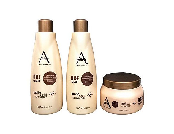 KIT TRATAMENTO ABS REPAIR 500ML - ALKIMIA