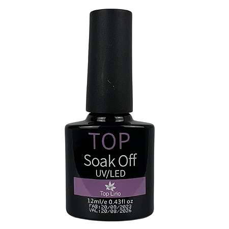 Top Coat Lirió Soak Off 12ml
