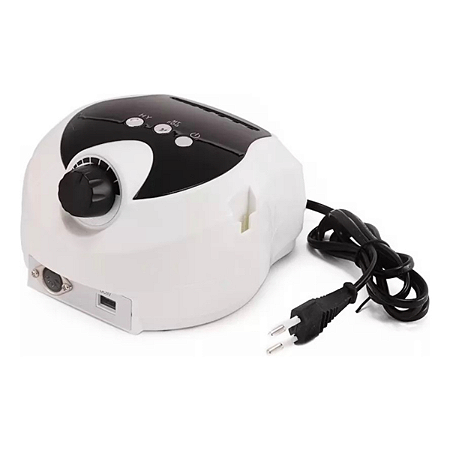 Motor 45.000RPM CBP 202 Plus Porquinho Nail Drill Bivolt Branco