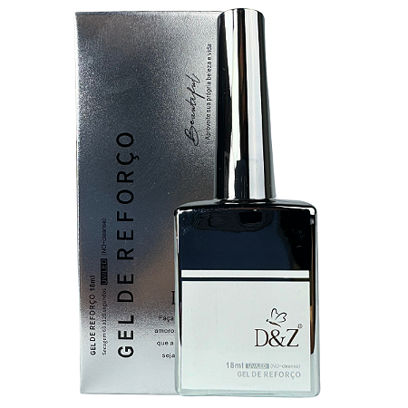 Gel de Reforço D&Z Cristal para unhas quebradiças