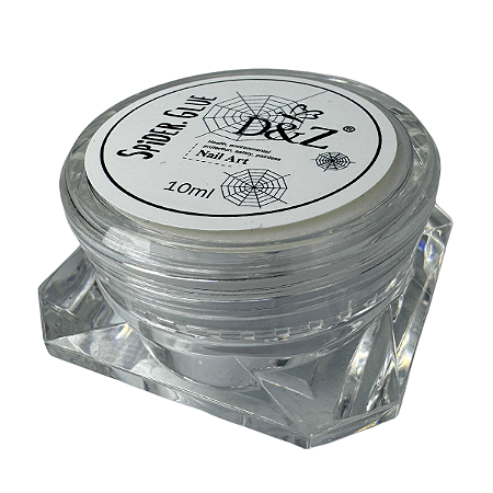Gel Spider Branco D&Z para Decoração de unhas efeito Teia