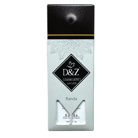 Esmalte em Gel D&Z Renda Leitosa para francesinha 12g