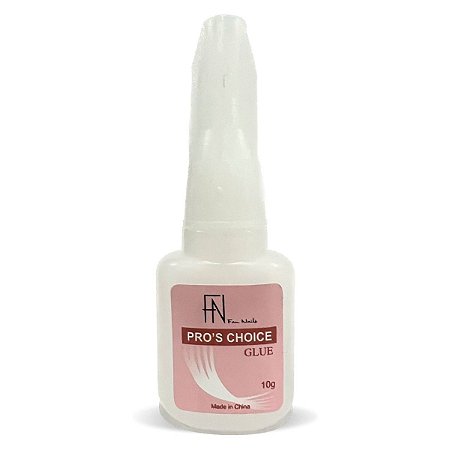 Cola de Tips com Pincel para Unhas Fan Nails