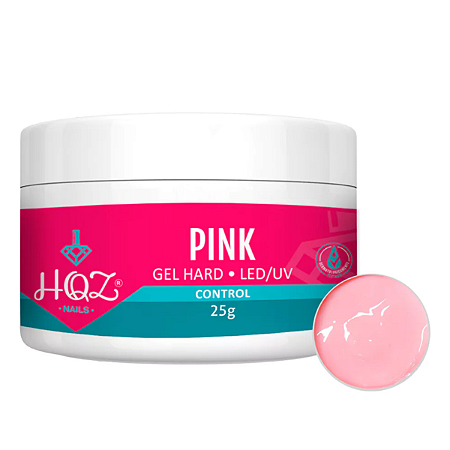 Gel Hard Control Pink HQZ Nails 25G