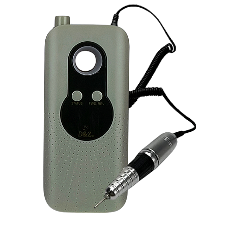 Motor Lixadeira Elétrica Portátil DZ8 35.000rpm Bivolt Cinza