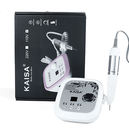 Lixadeira Kaisa Touch 35.000 RPM para Unhas Gel e Fibra