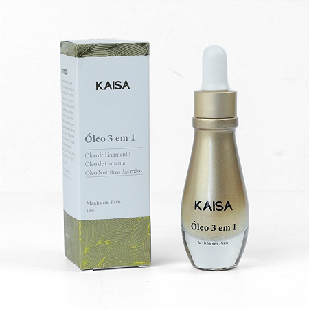Óleo 3 em 1 KAISA Lixamento, Cutícula e Nutrição das Mãos - Manhã em Paris
