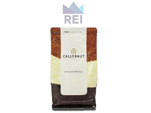 Granulado Chocolate Branco Vermicelli Callebaut 1kg