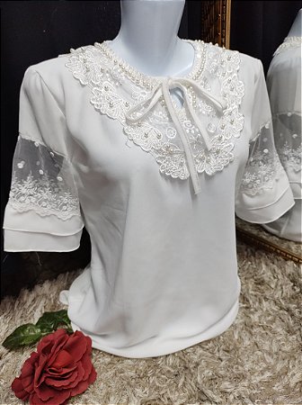 blusinha romantica