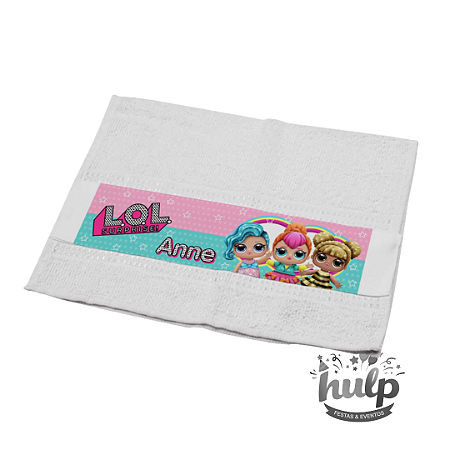 Toalha Lavabinho com Tarja