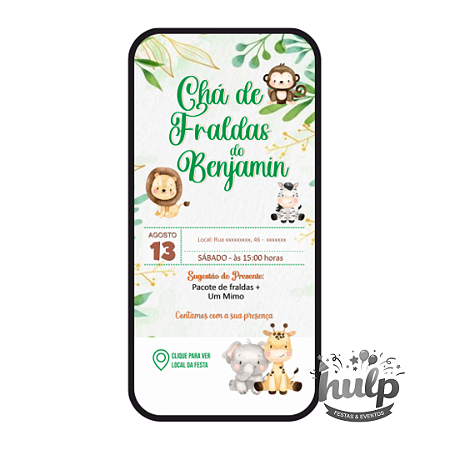 Convite Digital Interativo