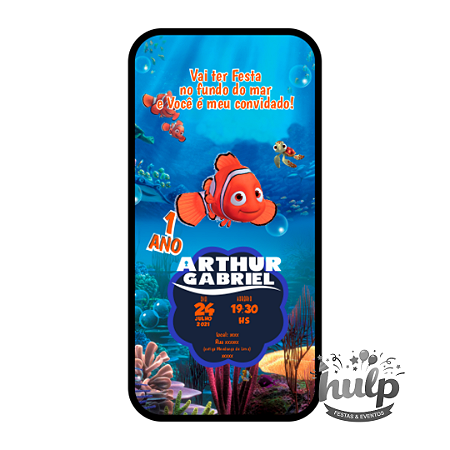 Convite digital Estático