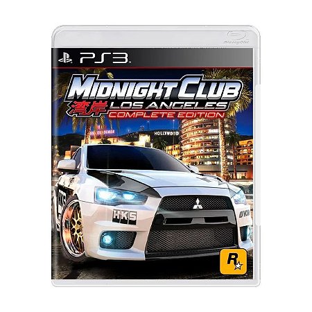 JOGO P/ PS3 MIDNIGHT CLUB: LOS ANGELES, DCM INFO - Computadores e  Assistência Técnica