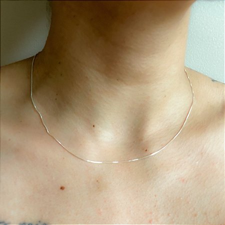 Corrente Prata 925 Veniziana 40cm