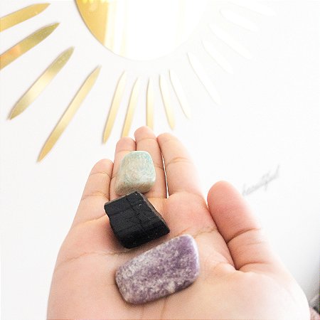 Kit de pedras sai cansaço