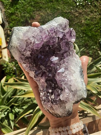 Drusa de Ametista - Pedra da Transmutação