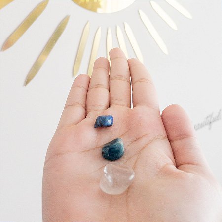 Kit Mini pedras Intuição