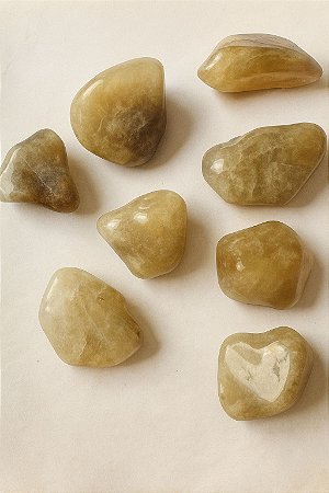 Citrino Natural Rolado Grande - Pedra da Energia e Abundância