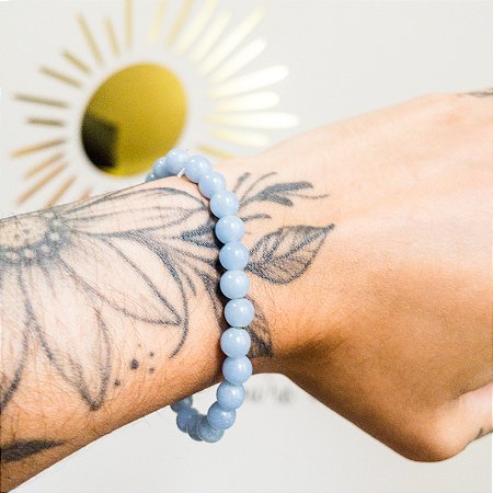 Pulseira de Angelita Redonda - Conexão Angelical
