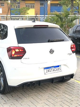 Difusor Spoiler VW Polo GTS + Barbatanas 5 peças