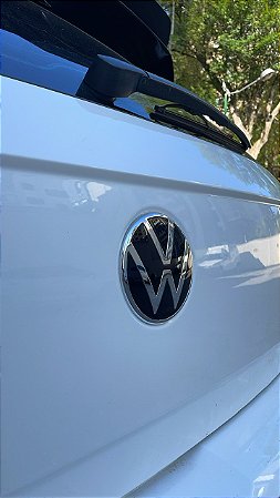 Par Logo VW Polo 2023 Frontal e Traseiro