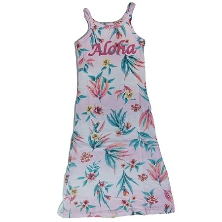 vestido longo infantil brandili