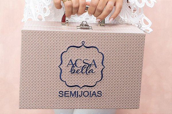Maleta Rose Simples Personalizada Acsa