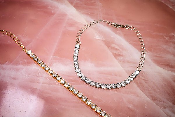 Pulseira Riviera Zircônias