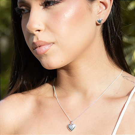 Conjunto Coração Liso