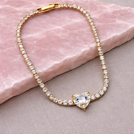 Pulseira Riviera Coração