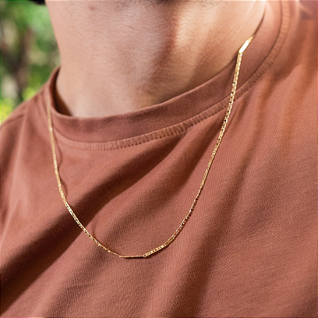 Colar Piastrine Fino