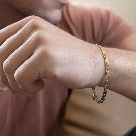 Pulseira Piastrine Larga