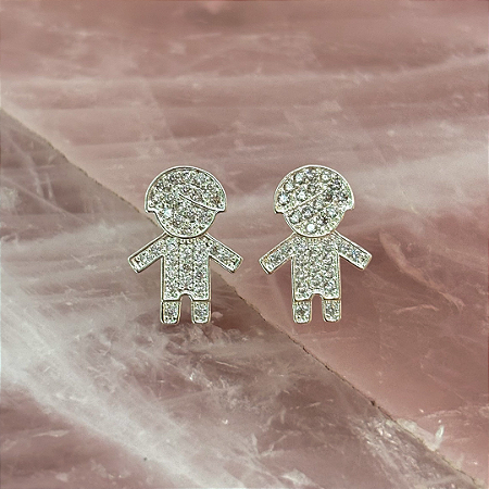 Brinco Filho Cravejado