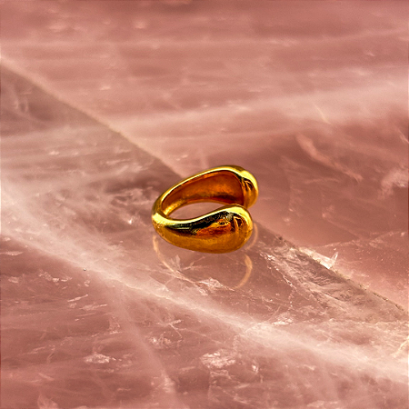 Piercing Fake Orgânico Banho Ouro