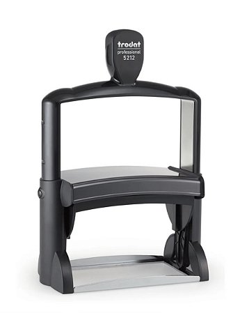 Carimbo Trodat Professional 5212 – 116x70m - com 2 refil com tinta