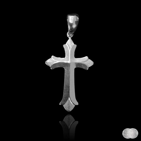 Pingente Cruz 3 Prata 925