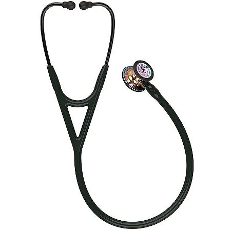 Estetoscópio Littmann Cardiology IV Black Edition Rainbow Espelhado 6240