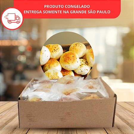 Pão Fit de Batata Doce Funcional Recheado com Ricota e Brócolis – 10 unidades 40g cada
