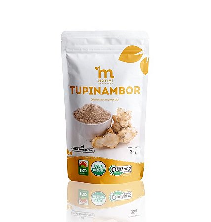 Tupinambor desidratada Orgânico em pó 35g MOTIVI