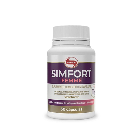 Probiótico Simfort Femme Vitafor- 30 cápsulas